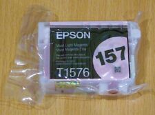 GENUINE EPSON T1576 Vivid Light Magenta cartridge TURTLE vacuum sealed R3000 ink