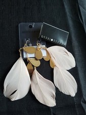 Pink and Gold Long Drop