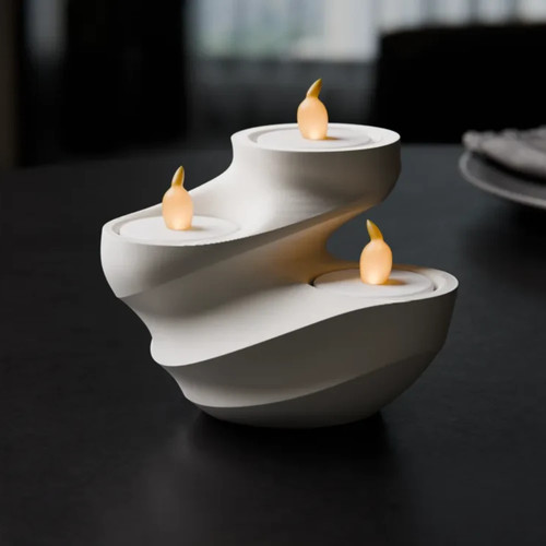 Minimalist swirl led - swirl, tea