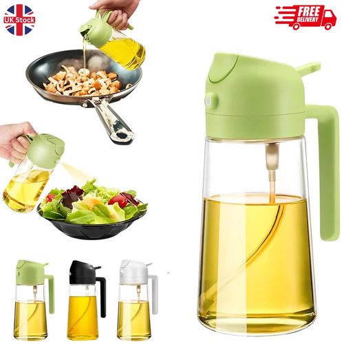 Oil spray bottle - 2-in-1,
