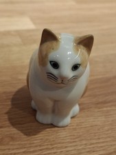 Quail Ceramics Cat Poppy 7.5cm Ginger & White