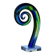 Hand blown vintage art glass - hand,