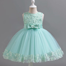 GIRLS PARTY DRESS FLOWER