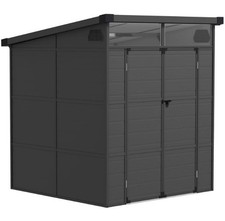 Outdoor Resin Tool Shed with
