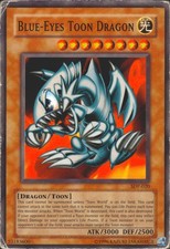 Blue-Eyes Toon Dragon SDP-020 Unlimited Starter Deck: Pegasus YuGiOh! Card HP