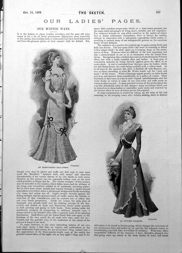 Old ball dress autumn - ball,
