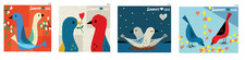 US Love Birds Forever Stamp