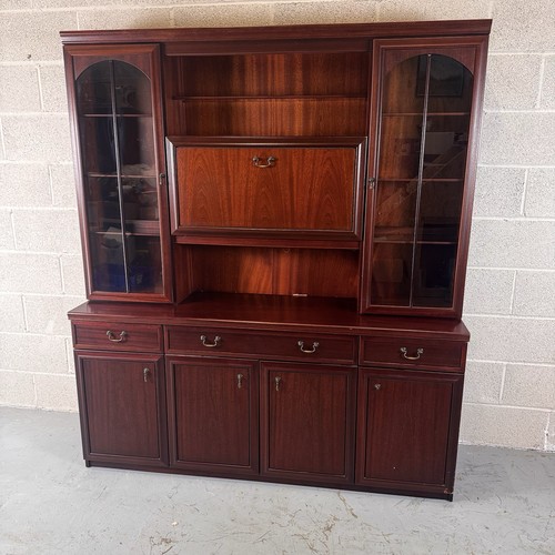 Mahogany veneer display - mahogany,