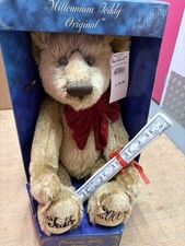 Allders millennium teddy bear - millennium,
