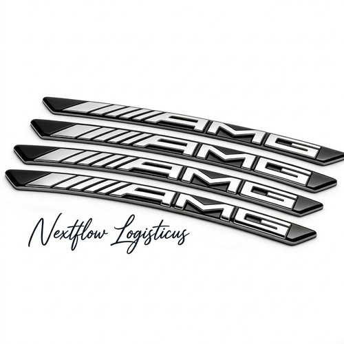 Amg wheel rim badge - rim, emblem