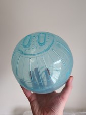 Light blue hamster ball - light,