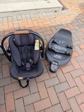 Joie i-Level Signature 2.0 reclining car Seat,Newborn Insert & 360 Isofix base