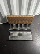 Emuca Stainless Steel Dish Drying Rack For Standard Kitchen Cabinet 60cm Width