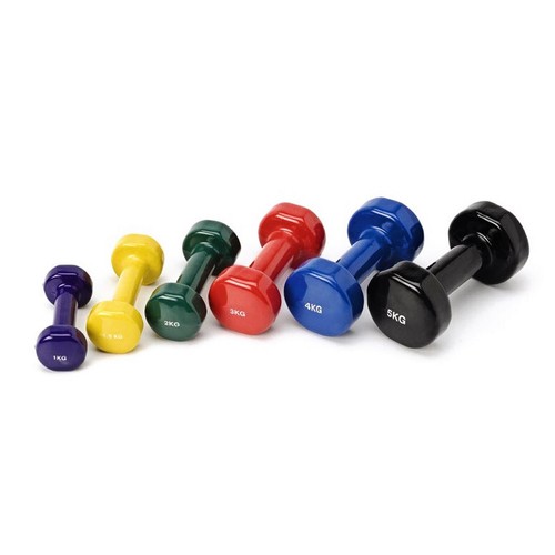 Aerobic vinyl dumbbells hand - aerobic,