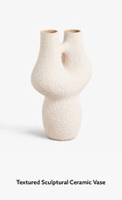 NEXT White Textured Sculptural