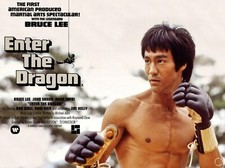 ENTER THE DRAGON 1973 Quad