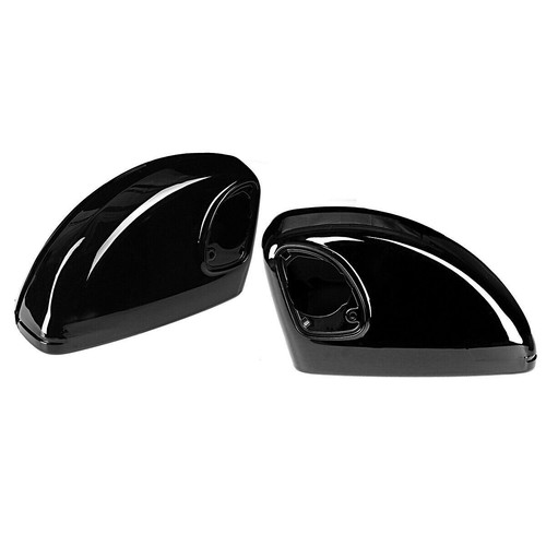 Pair glossy black wing side - black,