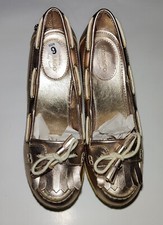Sebago Womens - 9 Metallic