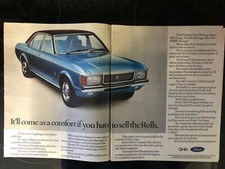 Ford Granada Ghia 1980s magazine advertisement 