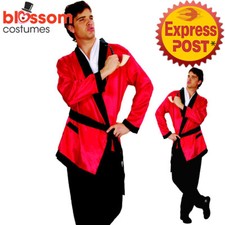 CSW2 Red Smoking Jacket Robe