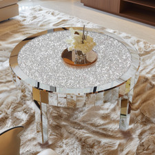 Large Mirrored Coffee Table