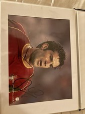 Luis Figo Hand Signed