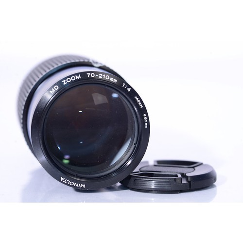 Minolta 210mm 4 zoom - minolta, md
