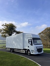 DAF lf45 180 Box Truck Double Sleeper Cab 6 Speed Camper Horse Box 7.5Ton Truck