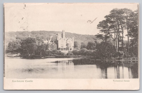 Postcard antique lochnaw - postcard,