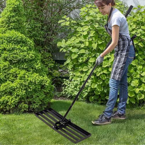 Garden lawn levelling rake - garden,