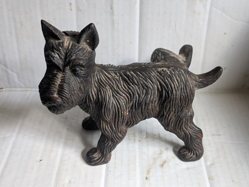 Vintage cast metal - cast, scottie