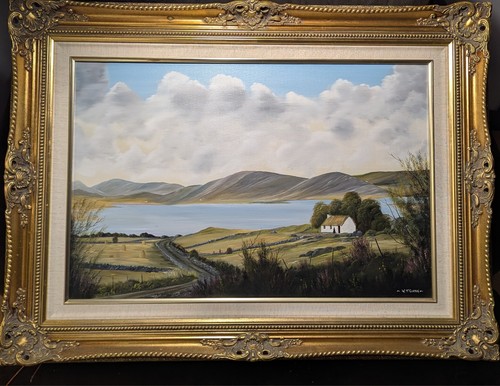 William mcgivern large oil an - william,