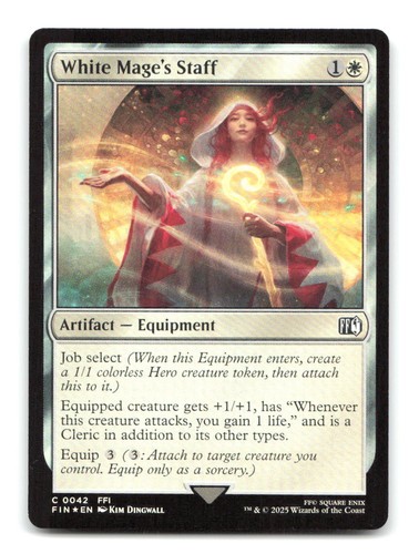 White mage staff - mage's, 42