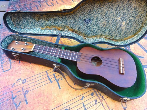 Old mahogany ukulele antique - mahogany, &