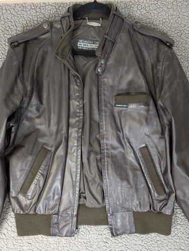 Vintage members only leather - vintage,