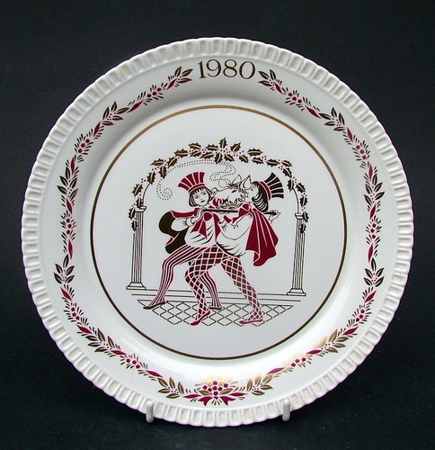 Spode 1980 christmas plate - 1980,
