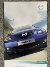 2006 Mazda 3 UK Market Sales Brochure Sport TS2 TS S 1.6 2.0 1.6D 2.0D