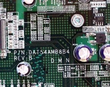 Dell poweredge 1600sc server mb, rev.a00, dat54amb8b4 rev.b