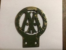 AA badge in brass