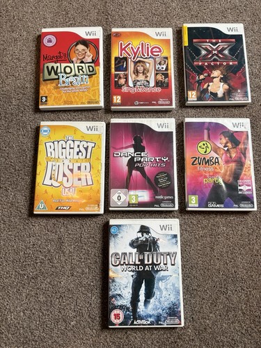 Nintendo wii game bundle 7 - nintendo,