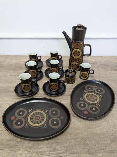 Vintage retro denby - retro, arabesque