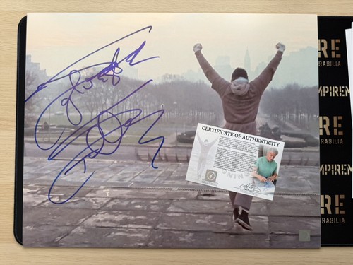 Sylvester stallone signed - sylvester,
