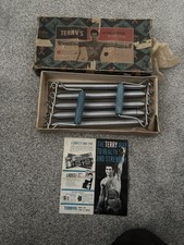 Terry's Steelstrand Exerciser Chest Expander Vintage1960's Rare 3 Springs Q782