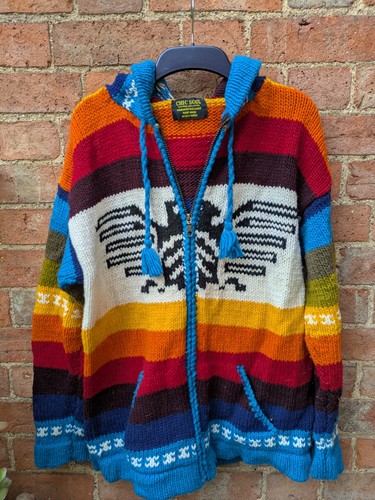 Hippy boho woollen - hippy, cardigan
