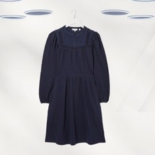 Ex Fat Face Women's Dress Navy