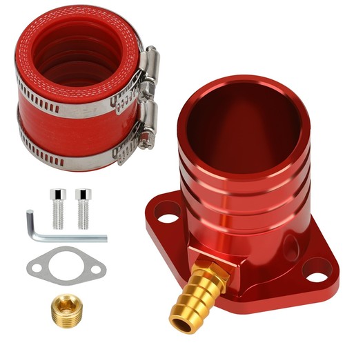 Red intake manifold inlet - red,