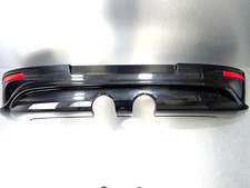 VW Golf MK5 Rear R32 Style Lower Bumper LC9Z Black Magic Both Sections Painted