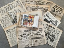 Replica 1940s Wartime Papers
