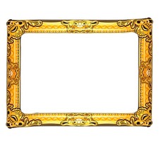 Inflatable gold selfie - gold,