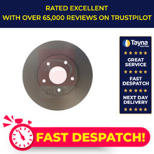 2x Brake Discs Pair Vented